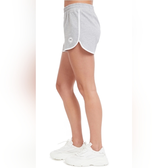 PSK COLLECTIVE Dolphin-Hem Shorts Curved Hem Varsity Plus Size 3X NWT! - Picture 4 of 14